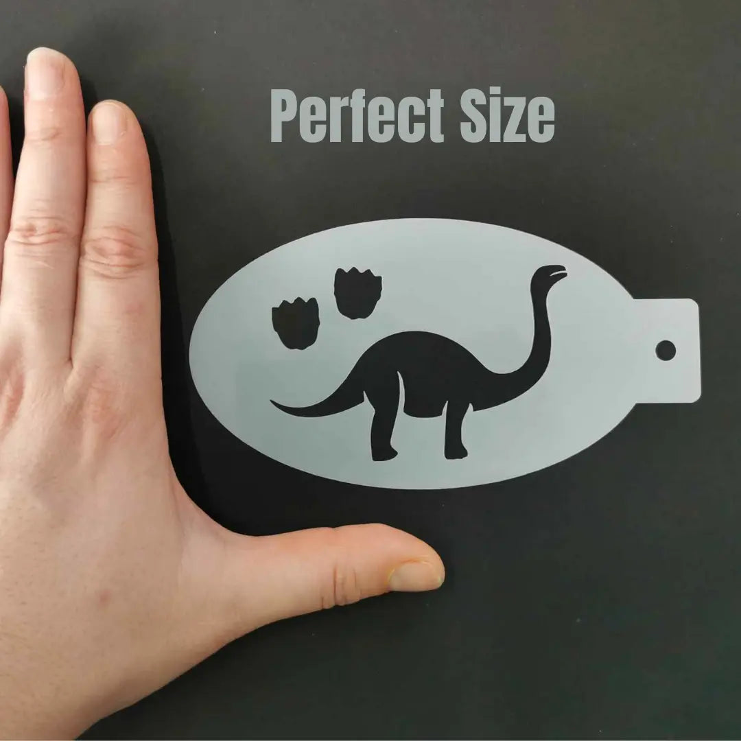 Face Painting Stencil - H03 Graveyard