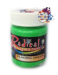 Radical Paints Face Paint 40ml - Fluro Neon UV Green